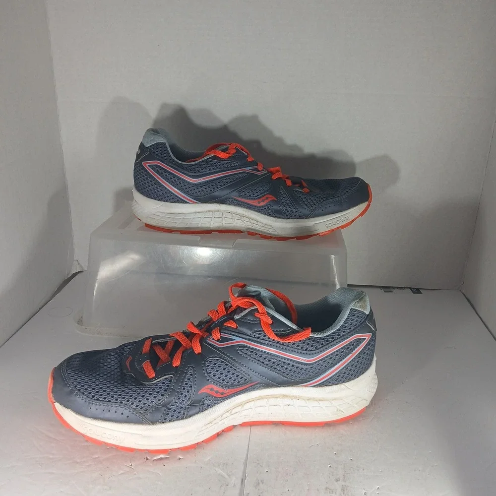 Saucony Cohesion 11 Running Shoes 11 Blue Coral Athletic Sneakers S10420-2
